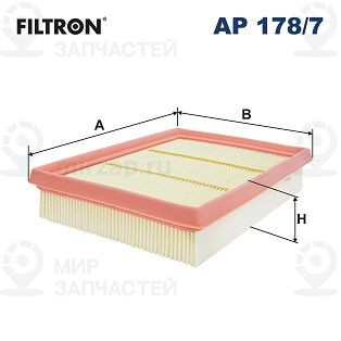 Воздушный фильтр FILTRON AP1787