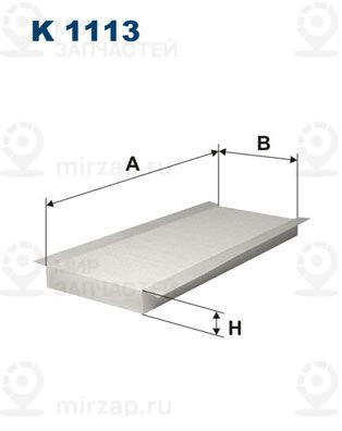 Запчасть FILTRON K1113