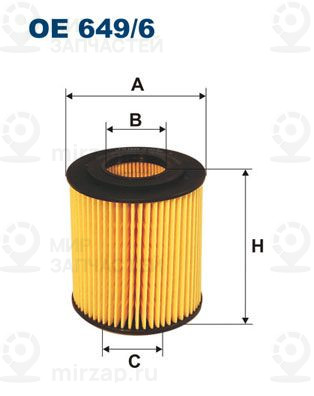 Запчасть FILTRON OE6496