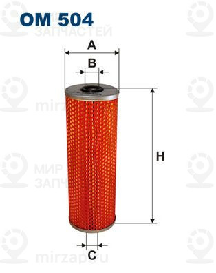 Масляный фильтр FILTRON OM504