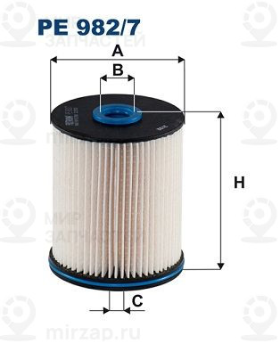 Топливный фильтр FILTRON PE9827