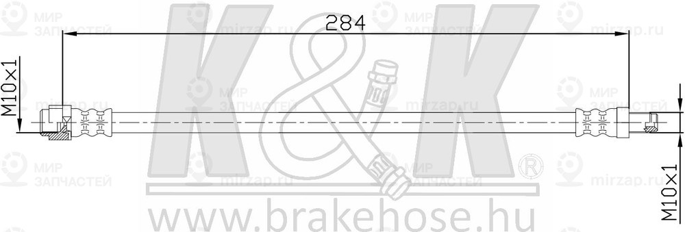 Запчасть K&K FT0581