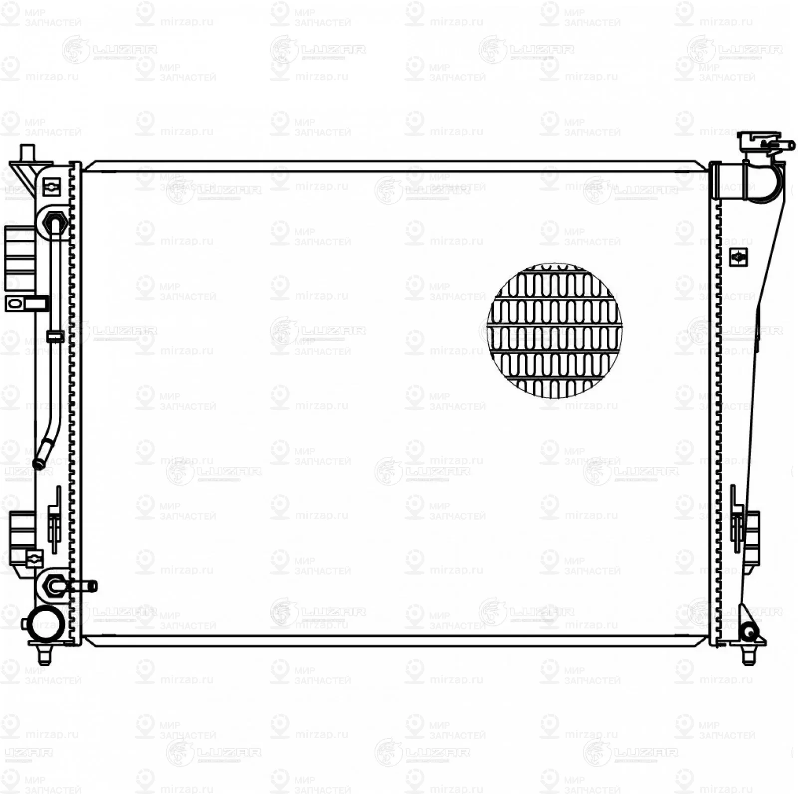 Запчасть LUZAR LRC0814