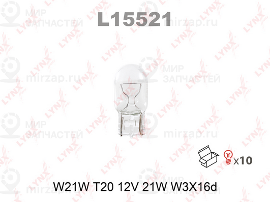 Лампа накаливания LYNX L15521