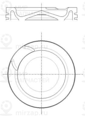 Поршень MAHLE 001PI00191000