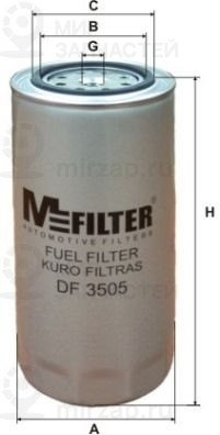 Запчасть MFILTER DF3505