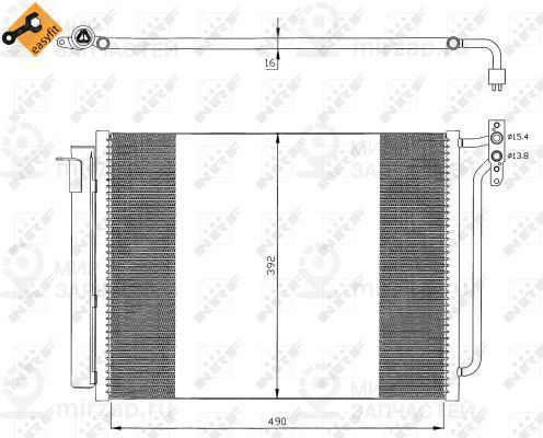 Запчасть NRF 35406