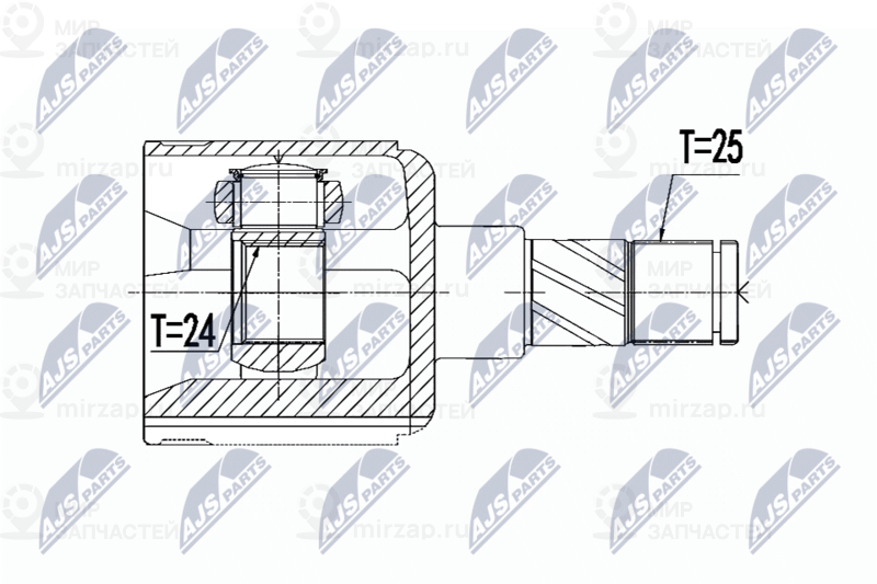 Запчасть NTY NPWPL126
