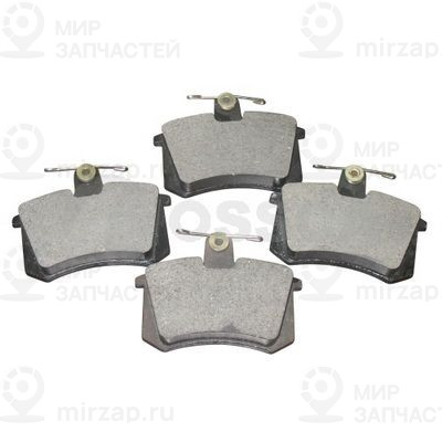 Комплект тормозных колодок, дисковый тормоз OSSCA 00217