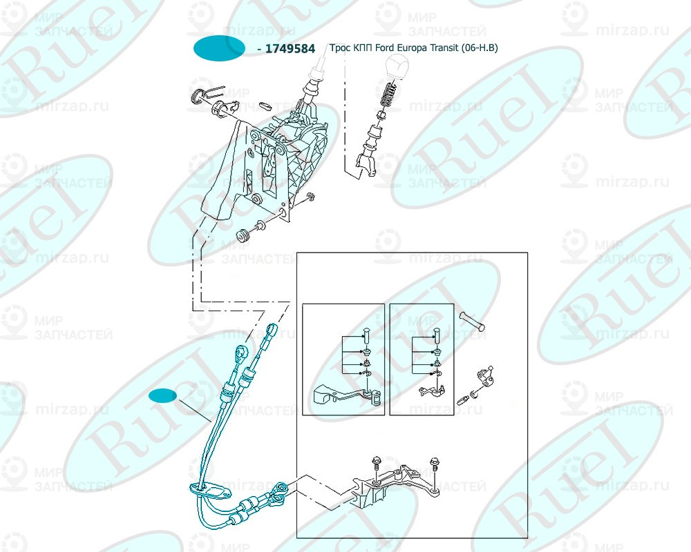 Запчасть RUEI RU58474