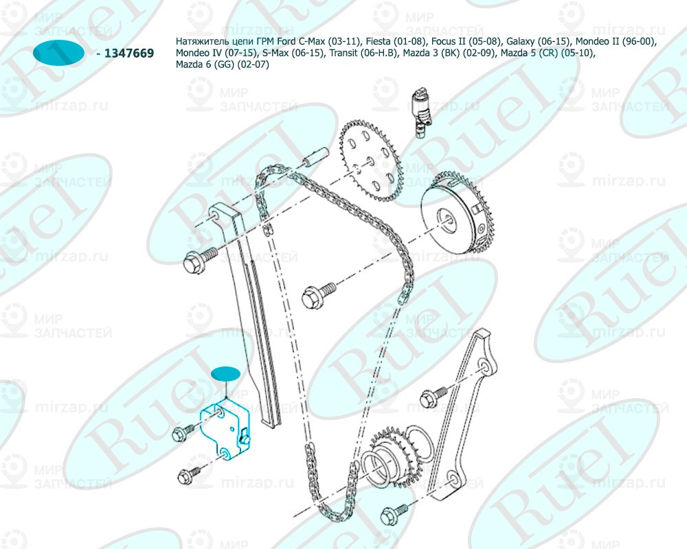 Запчасть RUEI RU76693