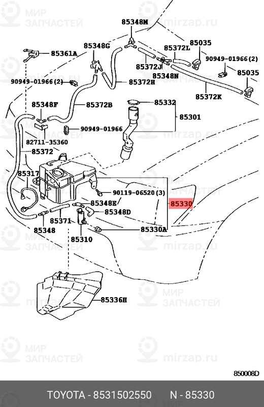 Запчасть SEINTEX 85315