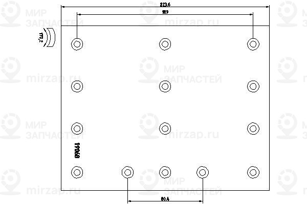 Запчасть TEXTAR 1906802
