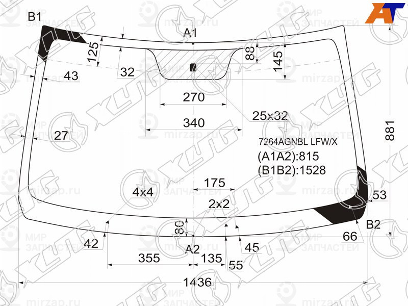 Запчасть XYG 7264AGNBLLFWX