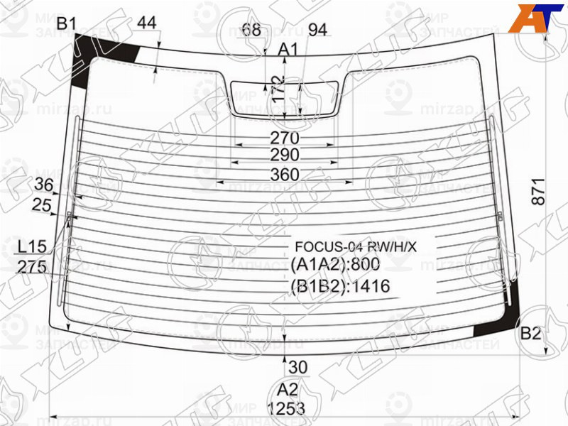 Запчасть XYG FOCUS04RWHX