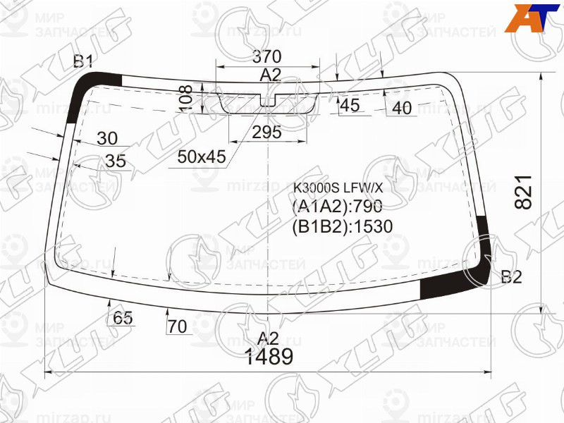 Запчасть XYG K3000SLFWX