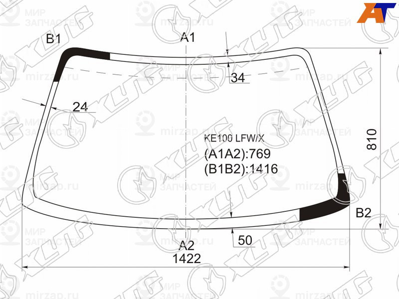 Запчасть XYG KE100LFWX