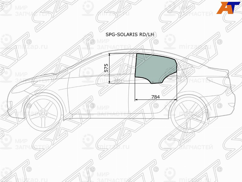 Запчасть XYG SOLARISRDLH