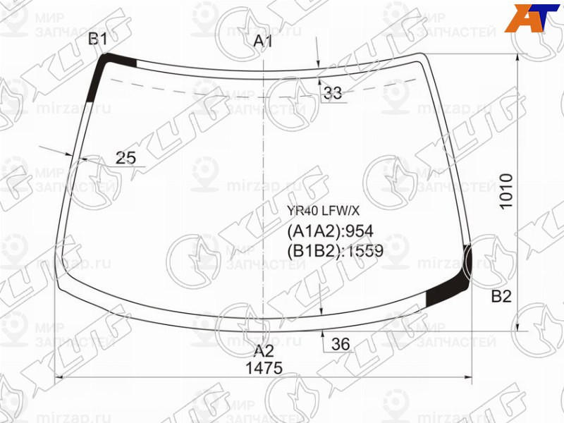 Запчасть XYG YR40LFWX