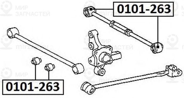 Запчасть ASVA 0101263