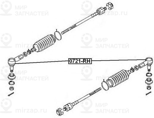 Запчасть ASVA 0721RH