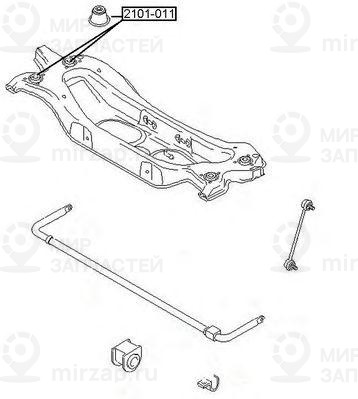 Запчасть ASVA 2101011