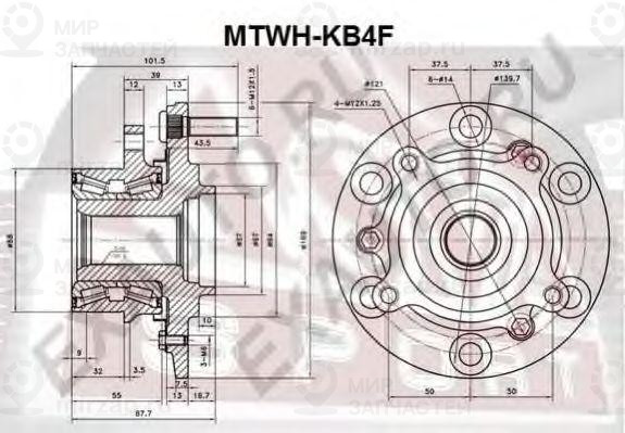 Запчасть ASVA MTWHKB4F