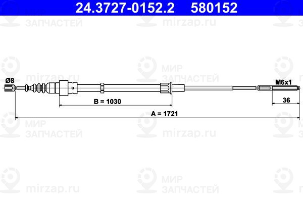Запчасть ATE 24372701522