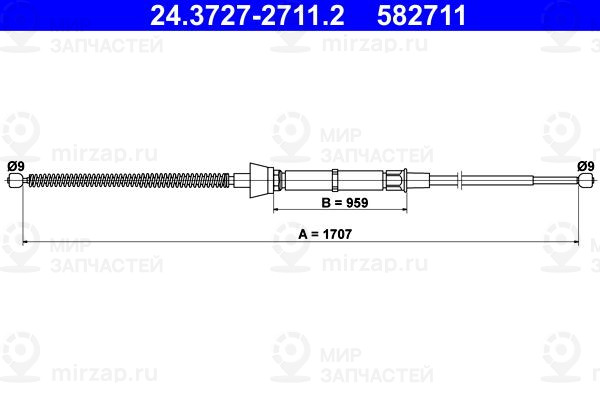 Запчасть ATE 24372727112