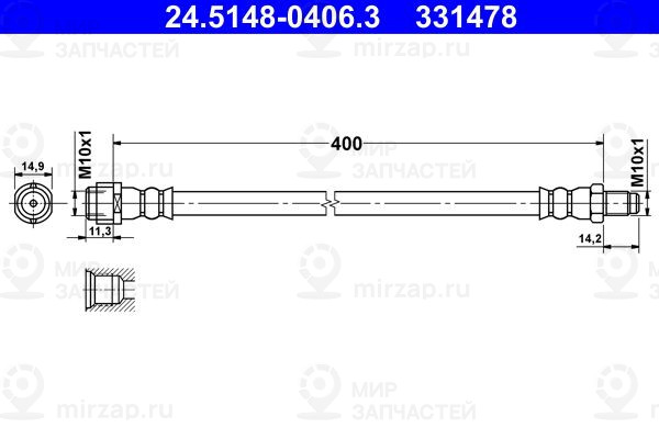 Запчасть ATE 24514804063