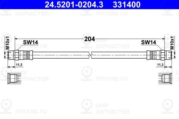 Запчасть ATE 24520102043