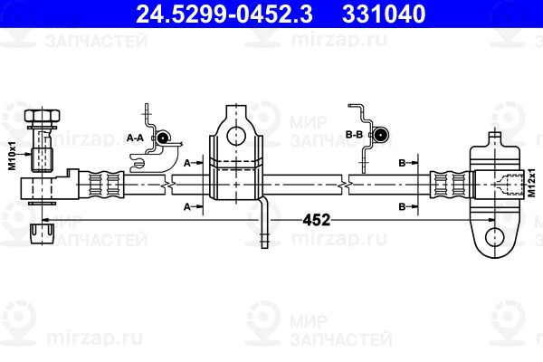 Запчасть ATE 24529904523