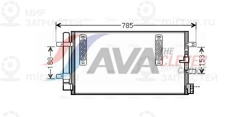 Конденсатор, кондиционер AVA AIA5297D