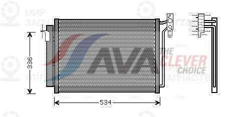 Запчасть AVA BW5281D