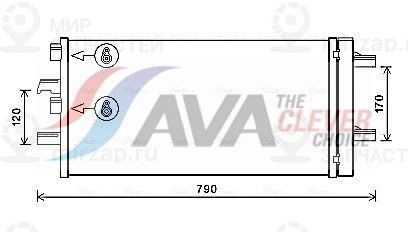 Конденсатор, кондиционер AVA BW5550D