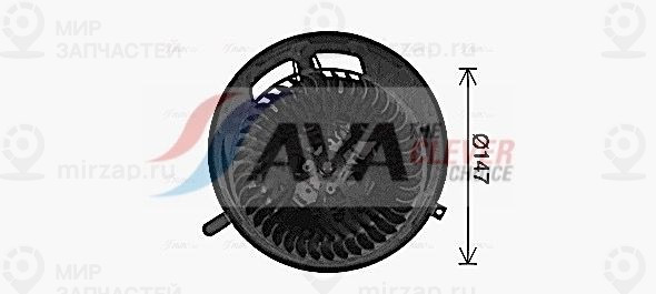 Вентилятор салона AVA BW8454