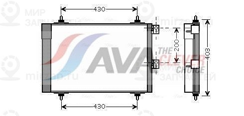 Конденсатор, кондиционер AVA CNA5241D