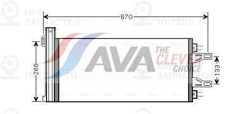Конденсатор, кондиционер AVA CNA5248D