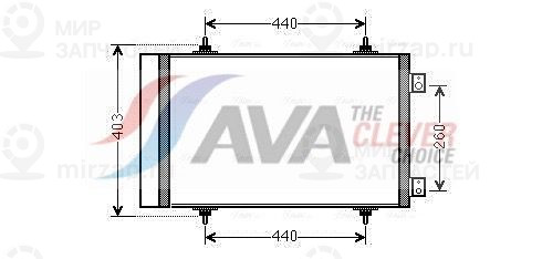 Конденсатор, кондиционер AVA CNA5263D
