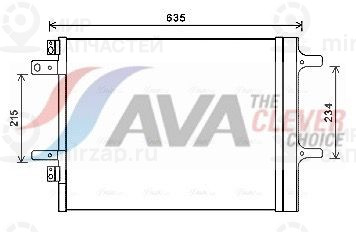 Конденсатор, кондиционер AVA CNA5308D