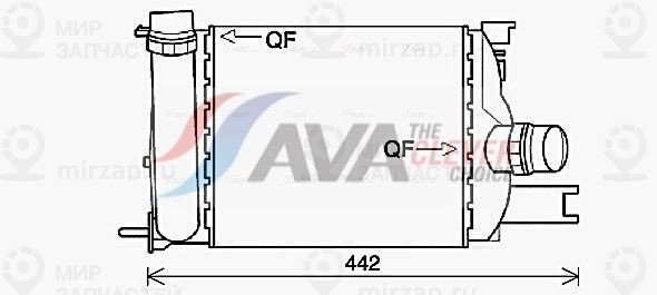 Интеркулер AVA DAA4013