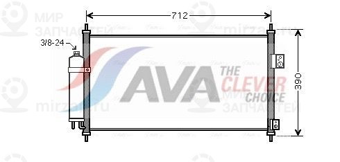 Конденсатор, кондиционер AVA DN5263D