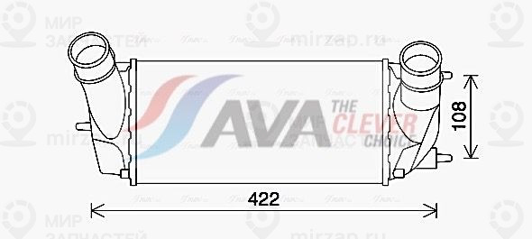 Интеркулер AVA FD4648