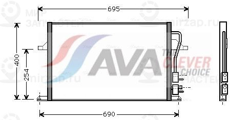 Конденсатор, кондиционер AVA FD5259