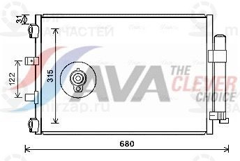 Конденсатор, кондиционер AVA FD5487D