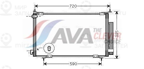 Конденсатор, кондиционер AVA HD5201D