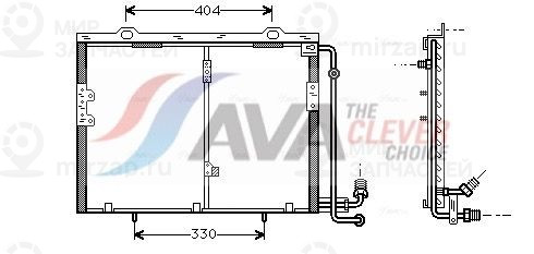 Конденсатор, кондиционер AVA MS5207