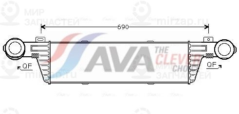 Интеркулер AVA MSA4296
