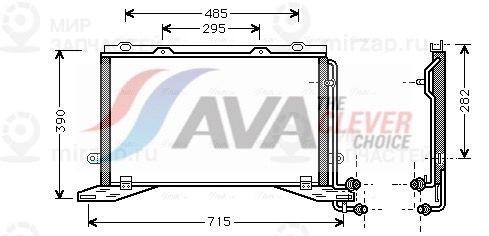 Конденсатор, кондиционер AVA MSA5268