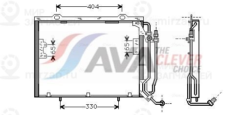 Конденсатор, кондиционер AVA MSA5279